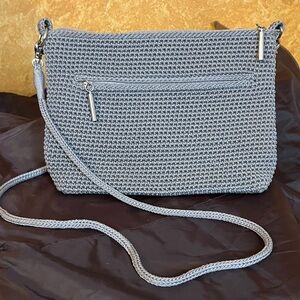 The Sak is a Elegant Gray Crossbody Bag